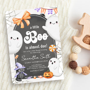 Halloween Little Boo Ghost Baby Dusche Einladung