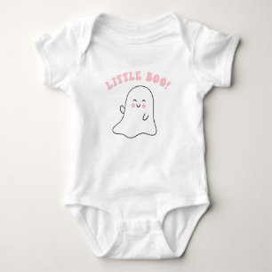 Halloween Little Boo Ghost Baby Strampler