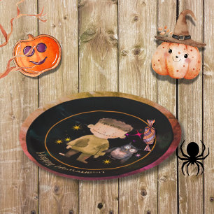 Halloween Little Monster Party Pappteller