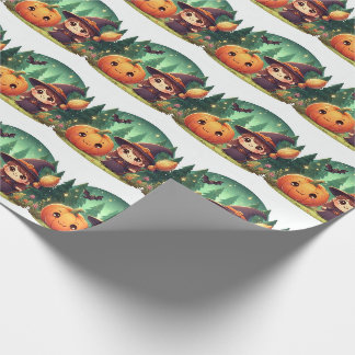 Halloween Little Witch Geschenkpapier