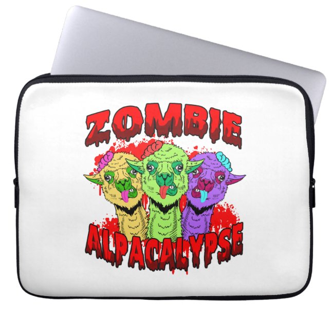 Halloween Llama Alpaca Funny Lama Glama Cooles Ges Laptopschutzhülle (Vorderseite)