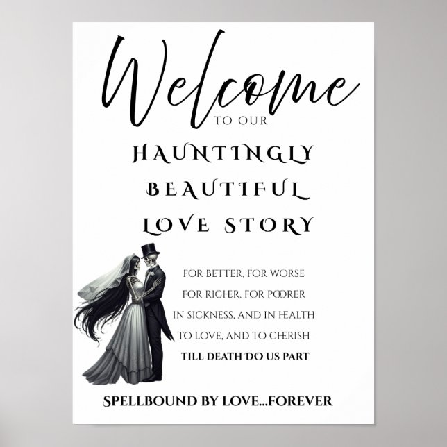 Halloween Love Story Poster (Devant)
