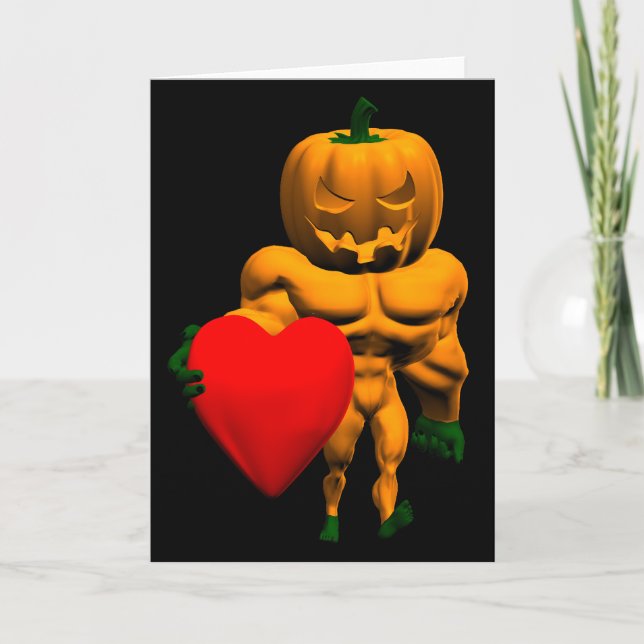 Halloween Lover Karte (Vorderseite)
