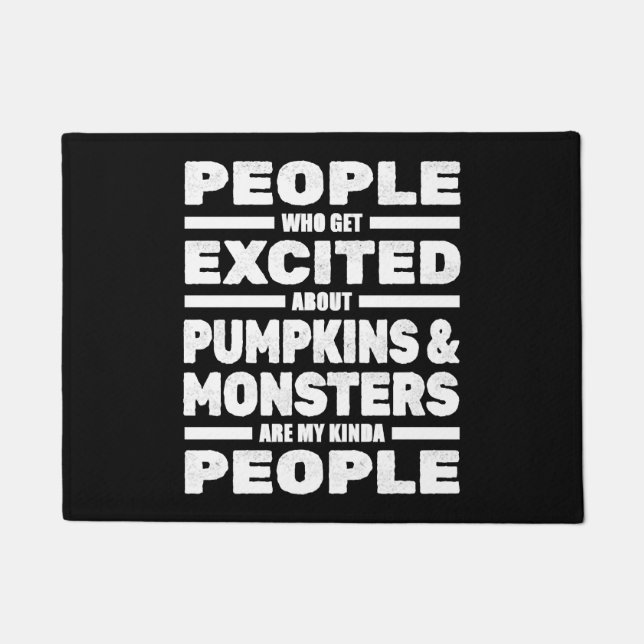 Halloween Lustig  Fußmatte (Vorderseite)