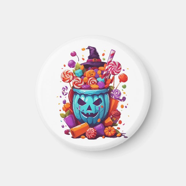 Halloween lustig  magnet (Vorne)