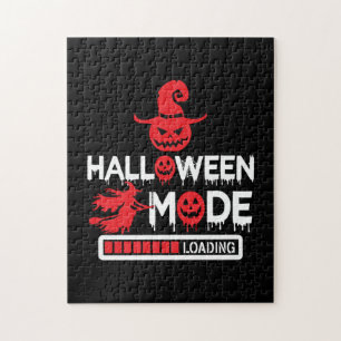 Halloween Lustiger Halloween-Modus Wird Geladen Ge