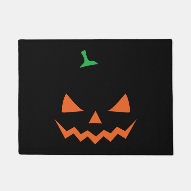 Halloween - lustiger Heilkürbis Fußmatte (Vorderseite)