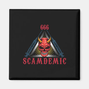 Halloween Mad Scientist Evil Genius Magnet