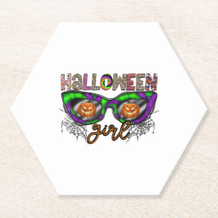 Halloween-Mädchen Untersetzer