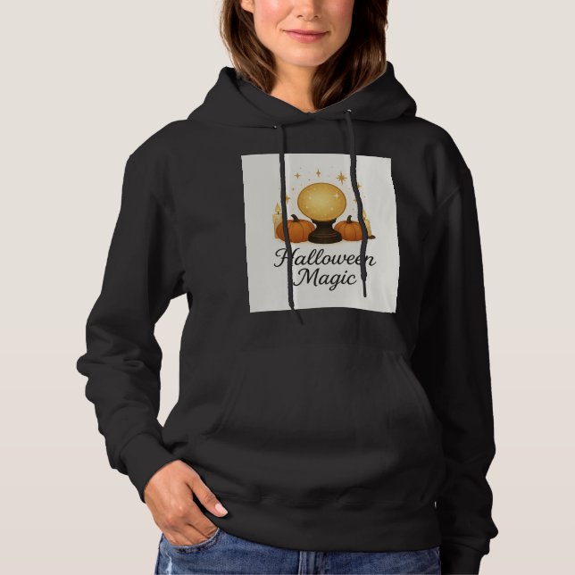Halloween Magic Crystal Ball Hoodie | Mystical Fal (Vorderseite)