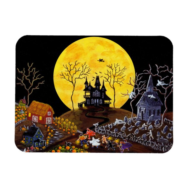 Halloween-Magnet "Behalt Running" Magnet (Horizontal)
