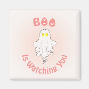 Halloween Magnet Boo beobachtet dich
