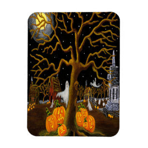 Halloween-Magnet "Hast du etwas gehört?" Magnet