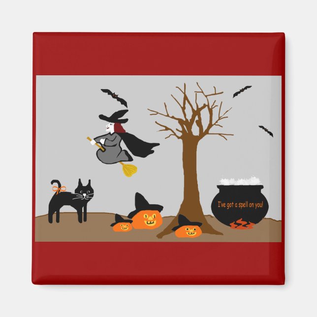 Halloween-Magnet Magnet (Vorne)