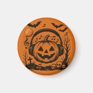 Halloween-Magnet zum Musikhören Magnet