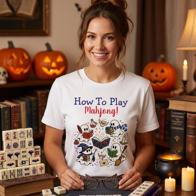Halloween Mahjong  Tri-Blend Shirt (Von Creator hochgeladen)