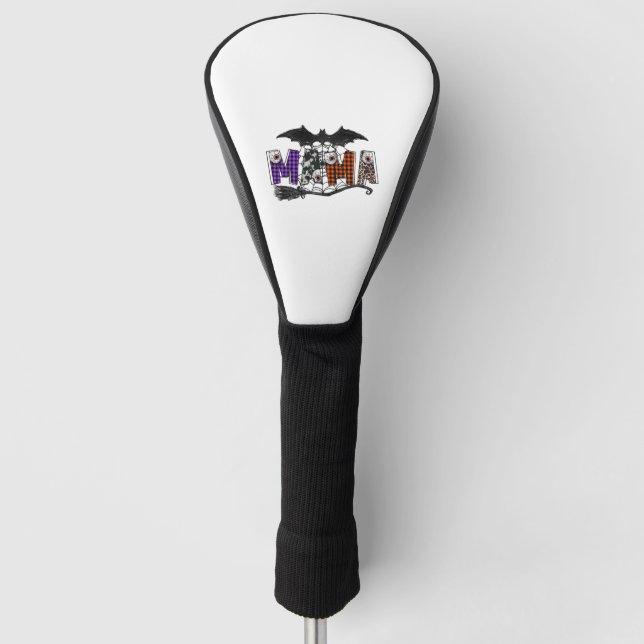 Halloween Mama Golf Headcover (Vorderseite)
