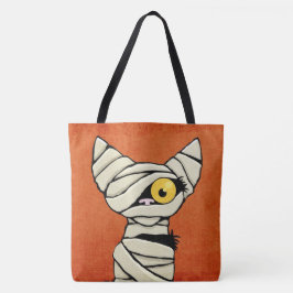 Halloween-Mama-Katze Tasche
