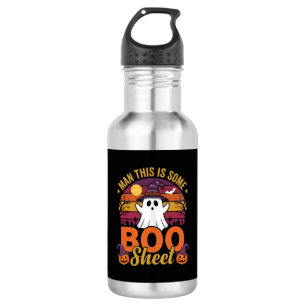 Halloween-Mann, das ist ein gruseliger Geist-Desig Edelstahlflasche