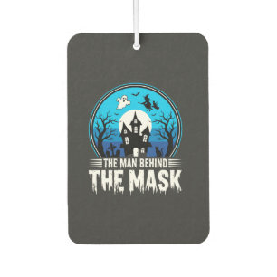 Halloween-Mann hinter der Maske Spukhaus Autolufterfrischer