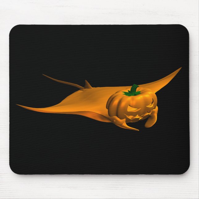 Halloween Manta Ray Mousepad (Vorne)