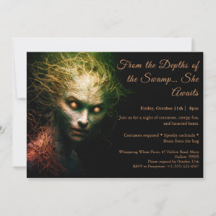 Halloween marais Halloween Costume fête Invitation