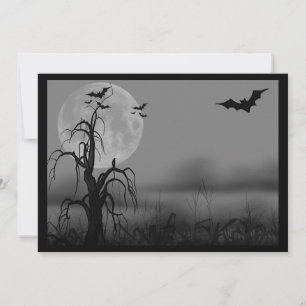 Halloween, Mariage, Sweet sixteen Invitation