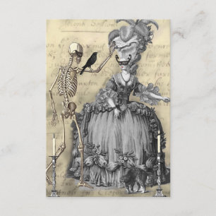 Halloween Masquerade Ball UAWG RSVP Karte