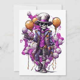 Halloween Masquerade Spooky Kostüme Falloween Einladung