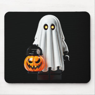 Halloween Master Builder Ghost Kids Gebäude Block Mousepad