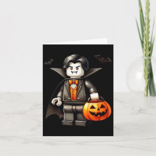 Halloween Master Builder Vampire Kids Gebäude Blo Karte
