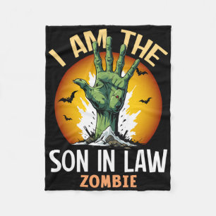 Halloween Matching Sohn im Gesetz Zombie Kostüm Fleecedecke