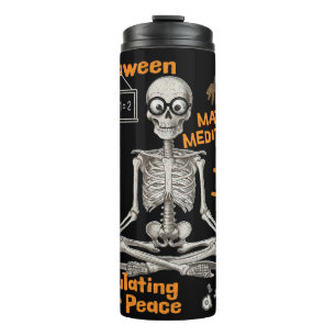 HALLOWEEN MATHEMATISCHE MEDITATION BERECHNUNG INNE THERMOSBECHER