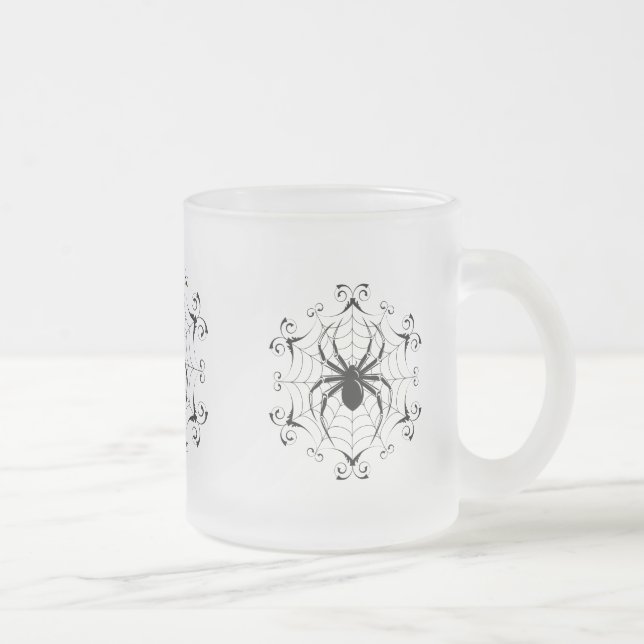 Halloween Mattierte Tasse (Rechts)