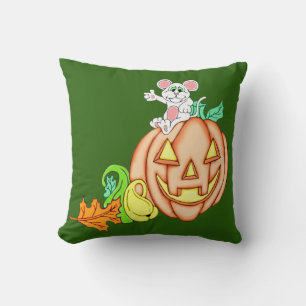 Halloween Maus und Pumpkin Kissen