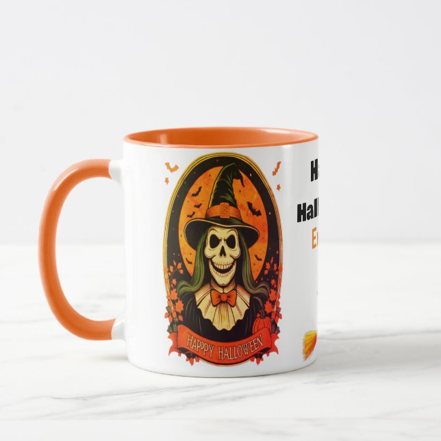 Halloween méchant Mug (Gauche)