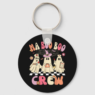 Halloween Medical Istant Boo Crew Funny Ma Ghost N Schlüsselanhänger