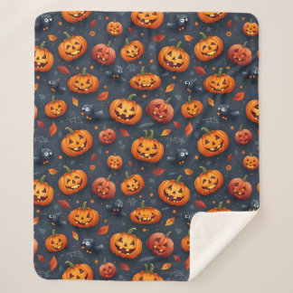 Halloween-Medium-Sherpa-Blanket Sherpadecke