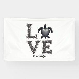 Halloween Meeresschildkröte Geister-Schildkröten T Banner