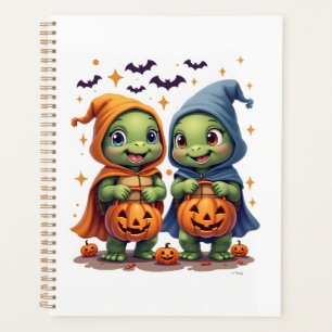 Halloween Meeresschildkröte Geister-Schildkröten T Planer