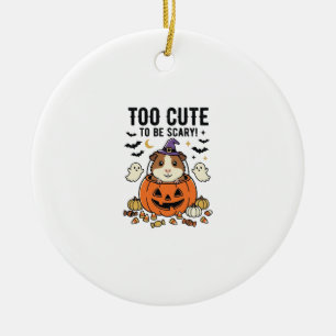 Halloween Meerschweinchen zu süß um gruselig zu se Keramik Ornament