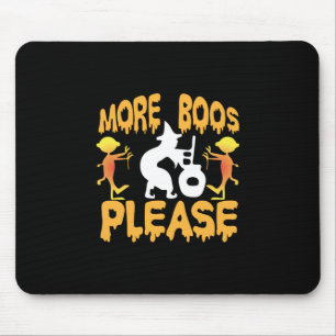 Halloween Mehr Boos bitte Geburtstag Mousepad