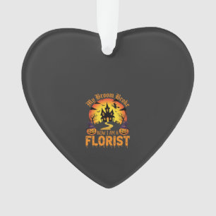 Halloween Mein Besen Brach Florist Hexe Ornament