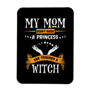 Halloween Meine Mama hat eine Hexe zum Geburtstag Magnet