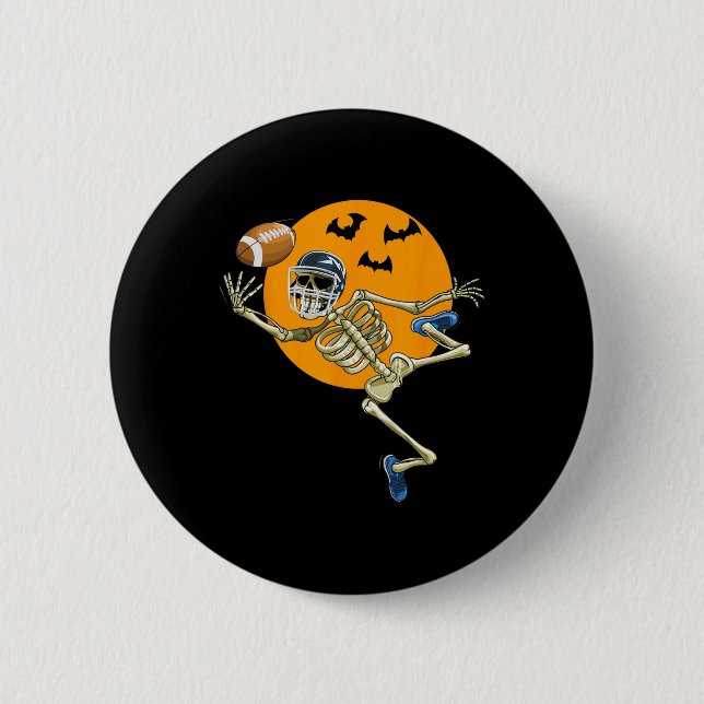 Halloween Men Boys Foot Button (Vorderseite)
