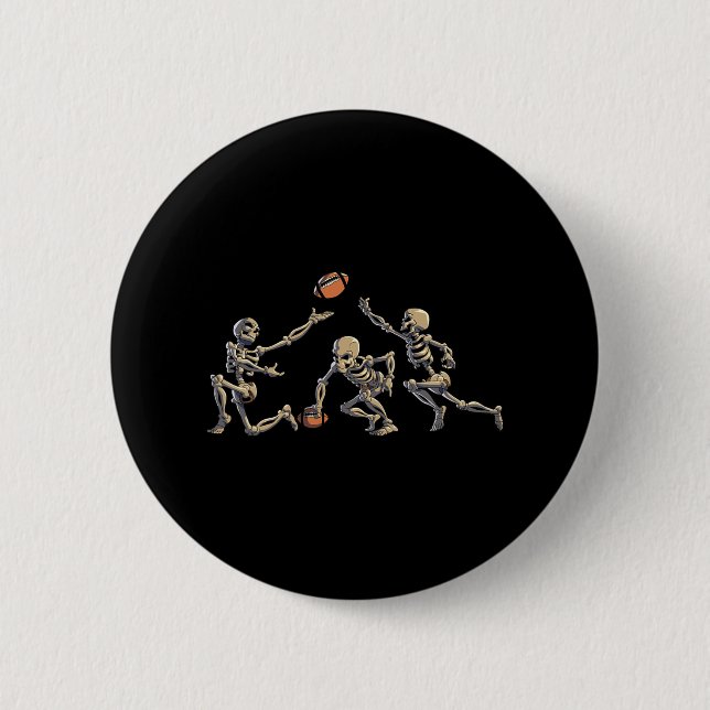 Halloween Men Boys Foot Button (Vorderseite)