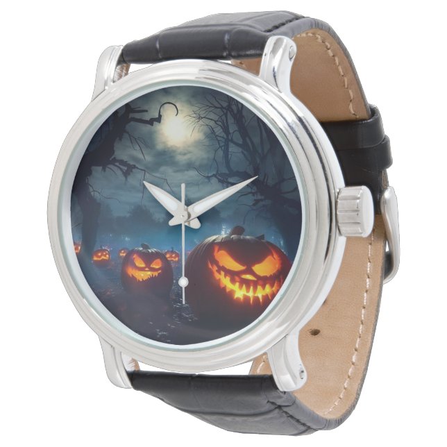 Halloween Men's eWatch Armbanduhr (Schrägansicht)