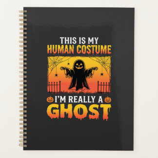 Halloween-Menschenkostüm Geist Vintage Planer