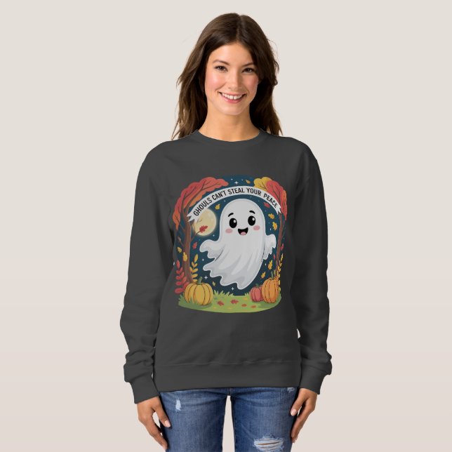 Halloween Mental Health Awareness T-Shirt Sweatshirt (Vorne ganz)