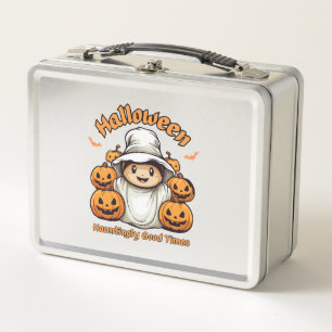 Halloween Metall Brotdose